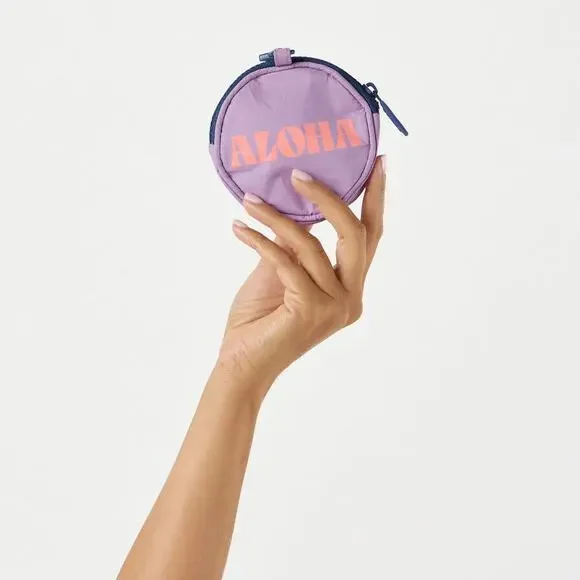 Aloha Collection• Cutie HEIPUA Sorbet on Lavender Pouch - Picture 6 of 12